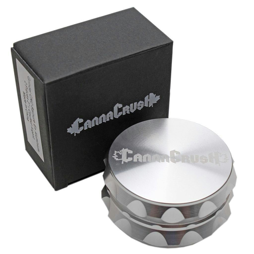 Silver - Primo 2" 2-Piece Grinder