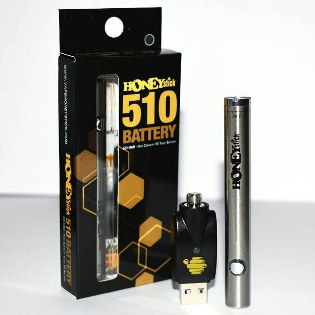 Silver - Twist 510 Thread Battery