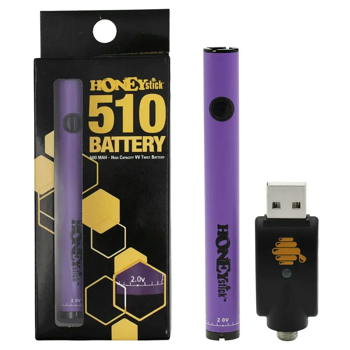 Purple - Twist 510 Thread Battery
