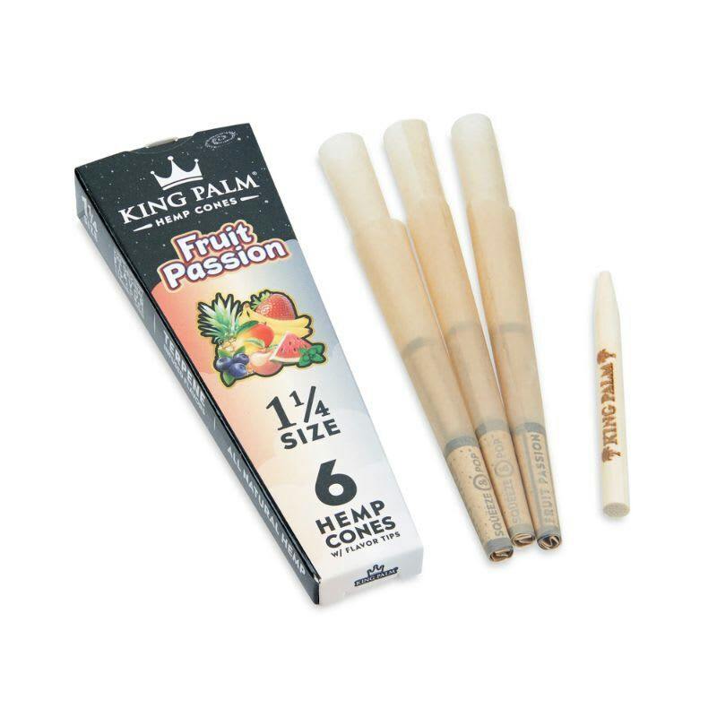 Hemp Cones - Fruit Passion 1 1/4" (6pk)