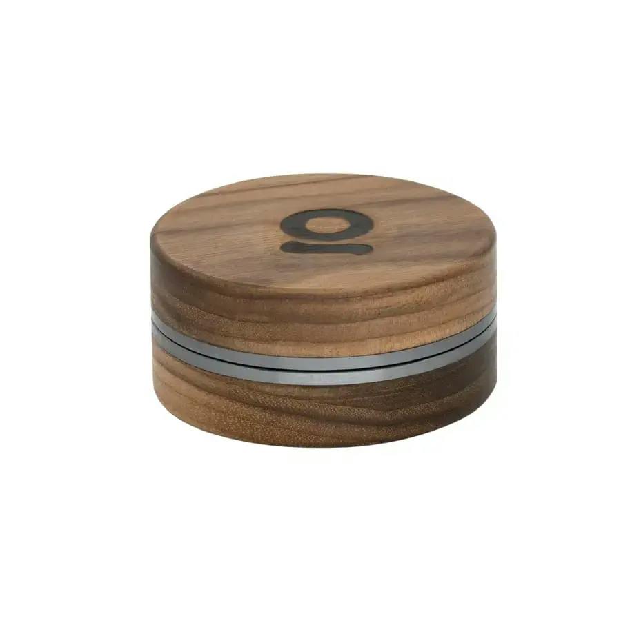 Gunmetal - 3" 2 pc Walnut/Aluminum Grinder