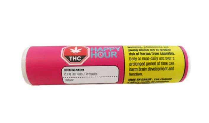 SATIVA PRE-ROLLS - (2 x 1g)