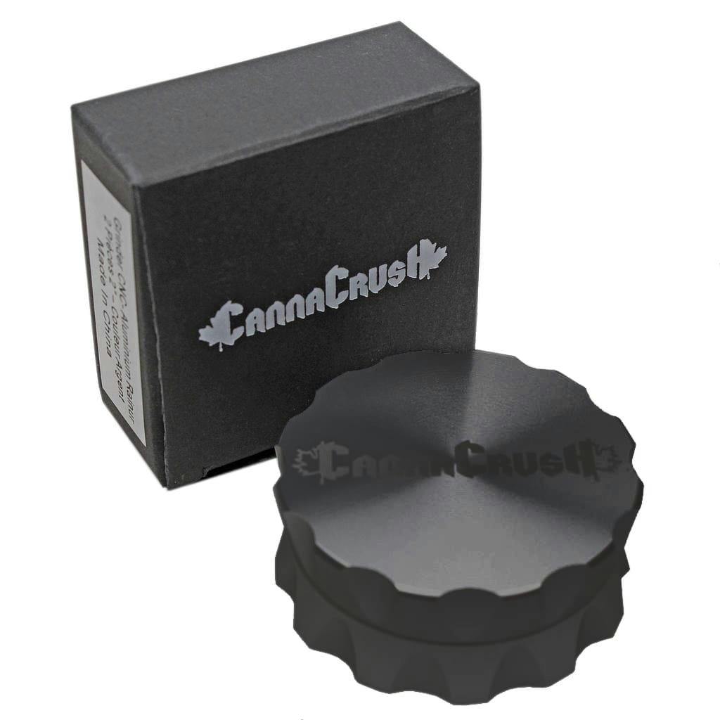 Black Grooved - 2" 2 pc Grinder