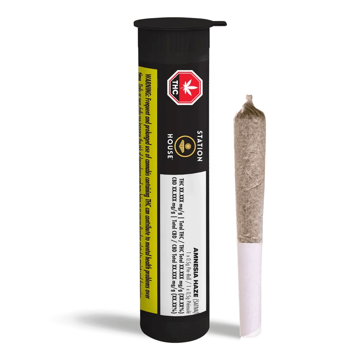 AMNESIA HAZE PRE-ROLLS - (5 x 0.5g)