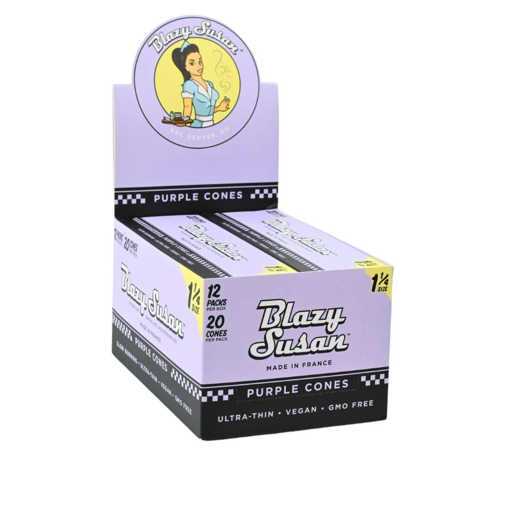 Purple Cones 20pk - 1 1/4"