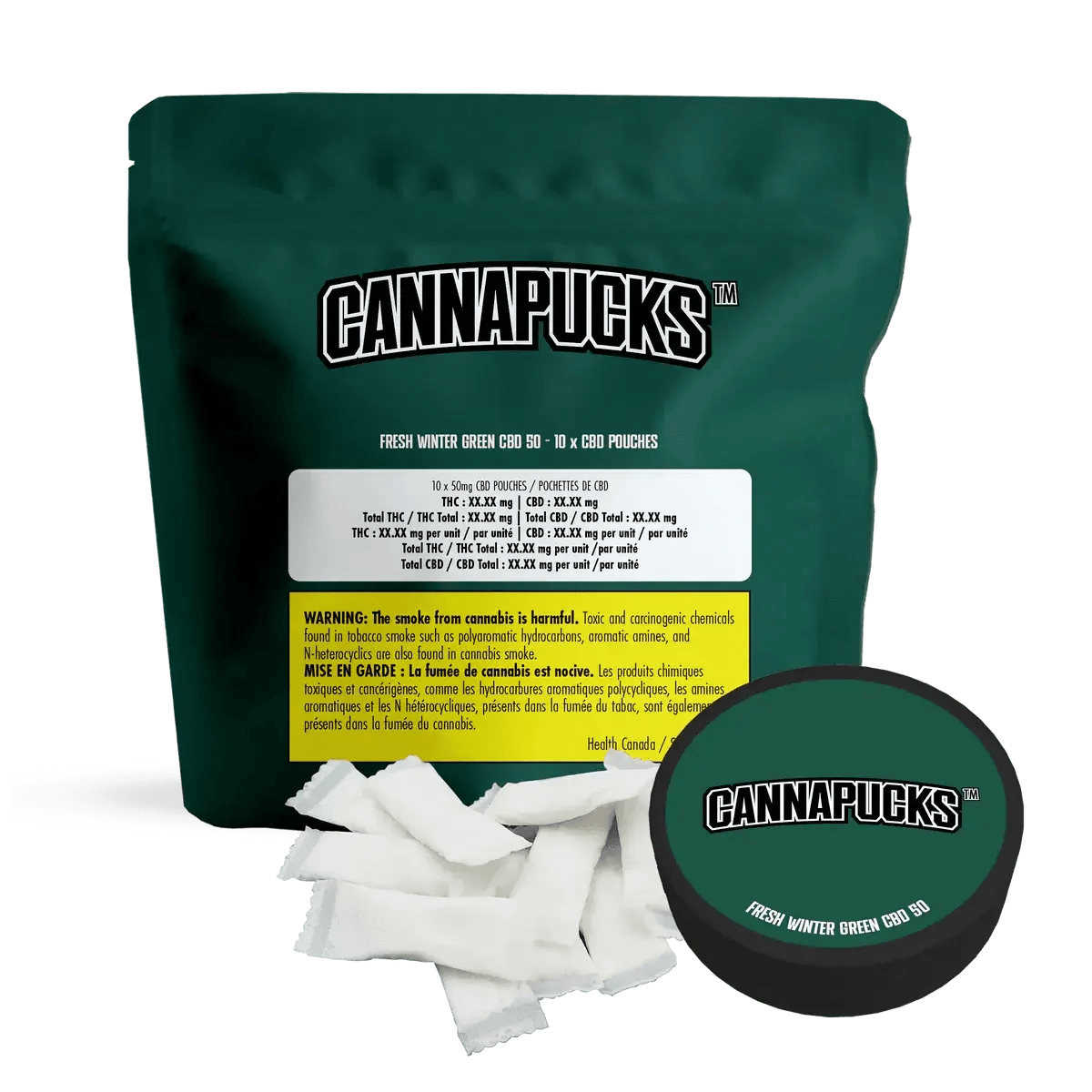 FRESH WINTER GREEN - 10 x 50mg Pouches