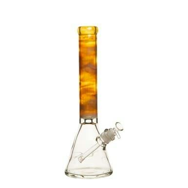 16'' Solar Sediment Beaker Bong (Amber)