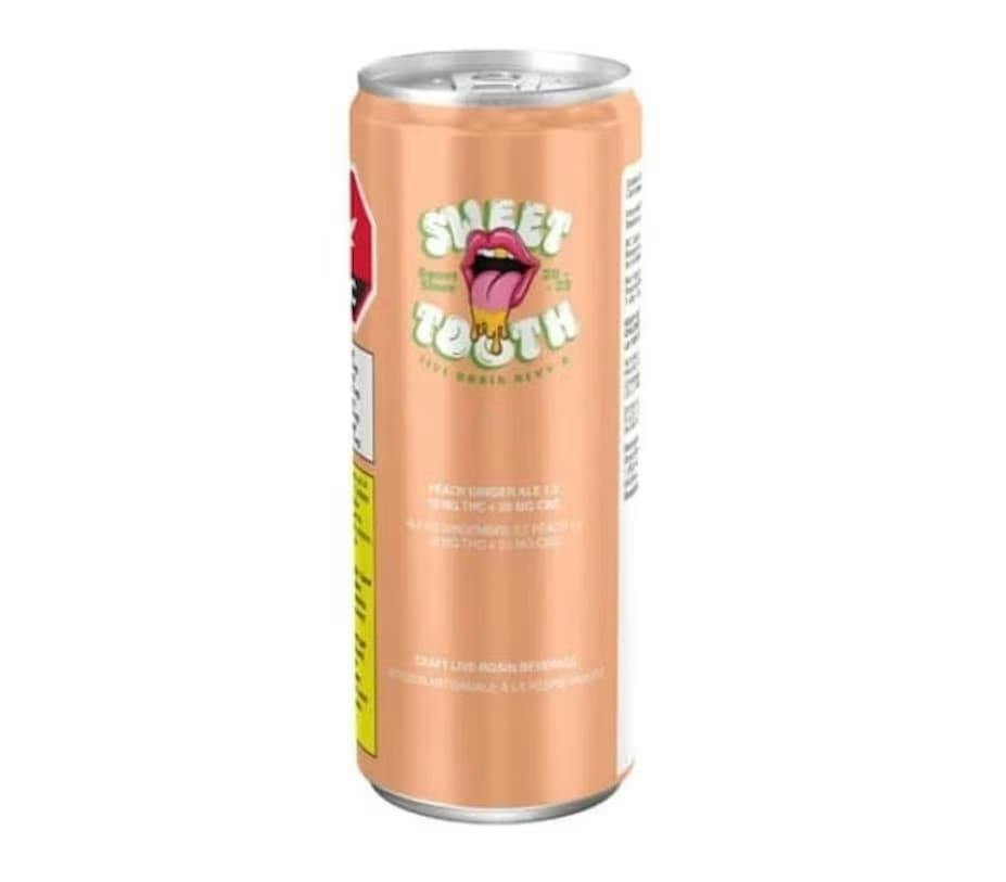 PEACH LIVE ROSIN GINGER ALE 1:2 THC:CBG