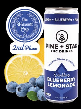 5mg Sparkling Blueberry Lemonade Soda