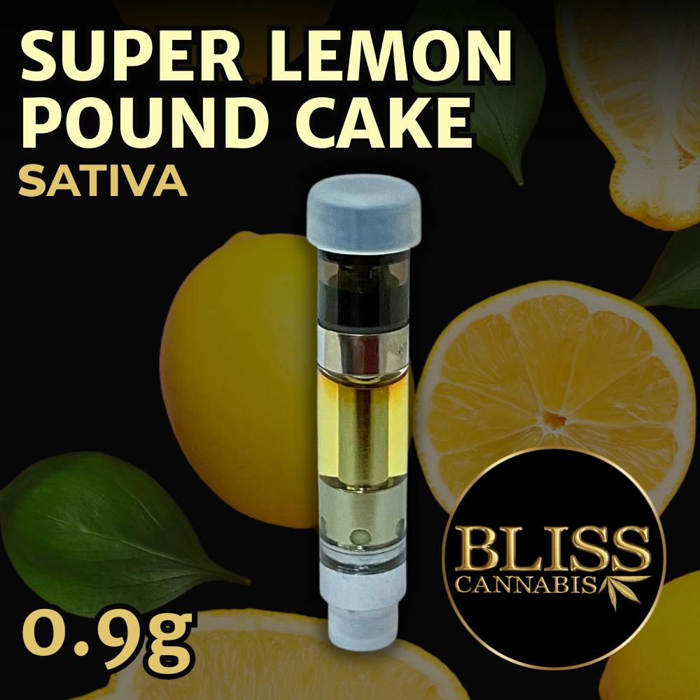 BLISS Super Lemon Pound Cake .9g Cartridge