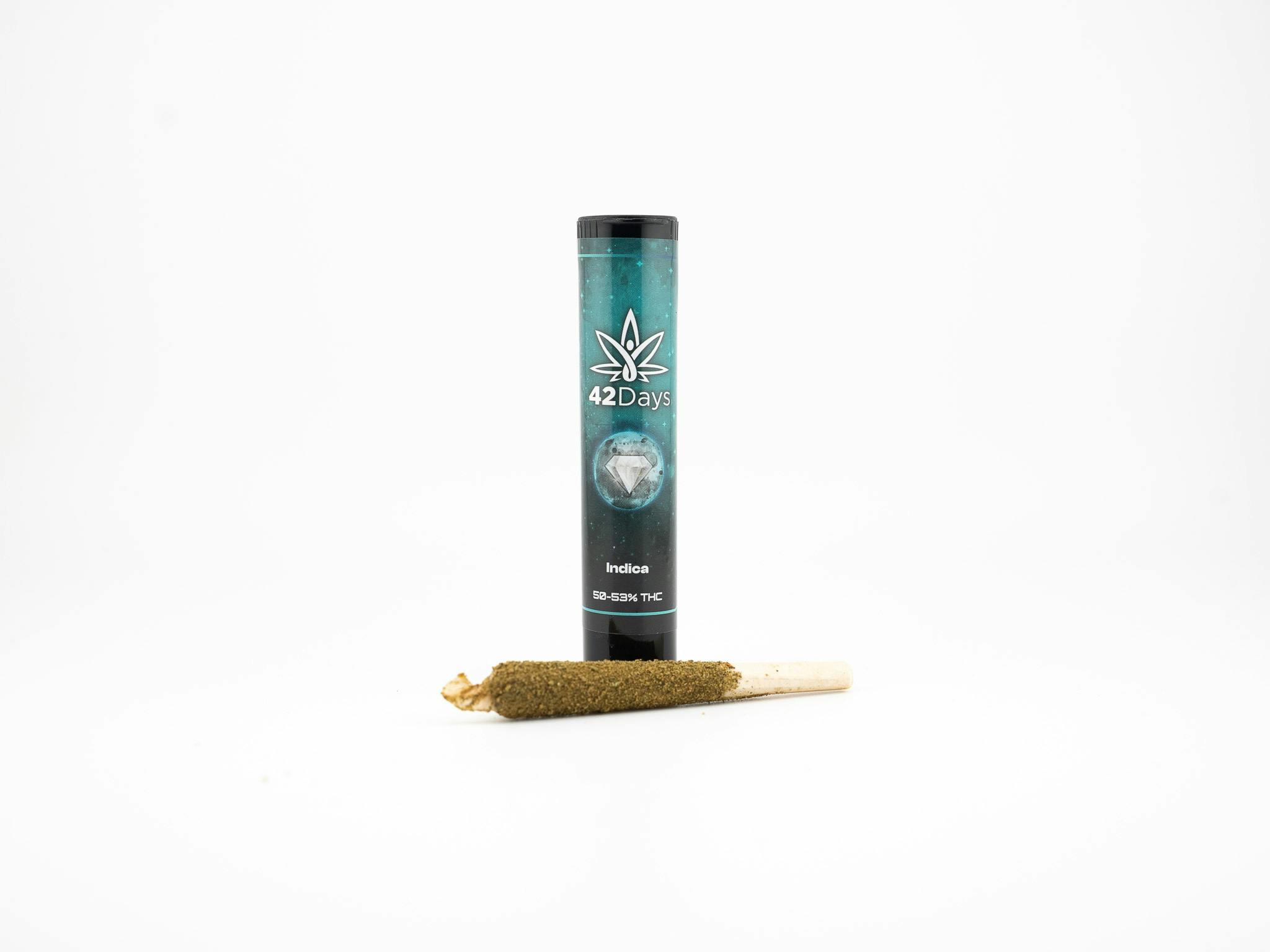 42Days Kush Mintz (I) .75g Infused Preroll