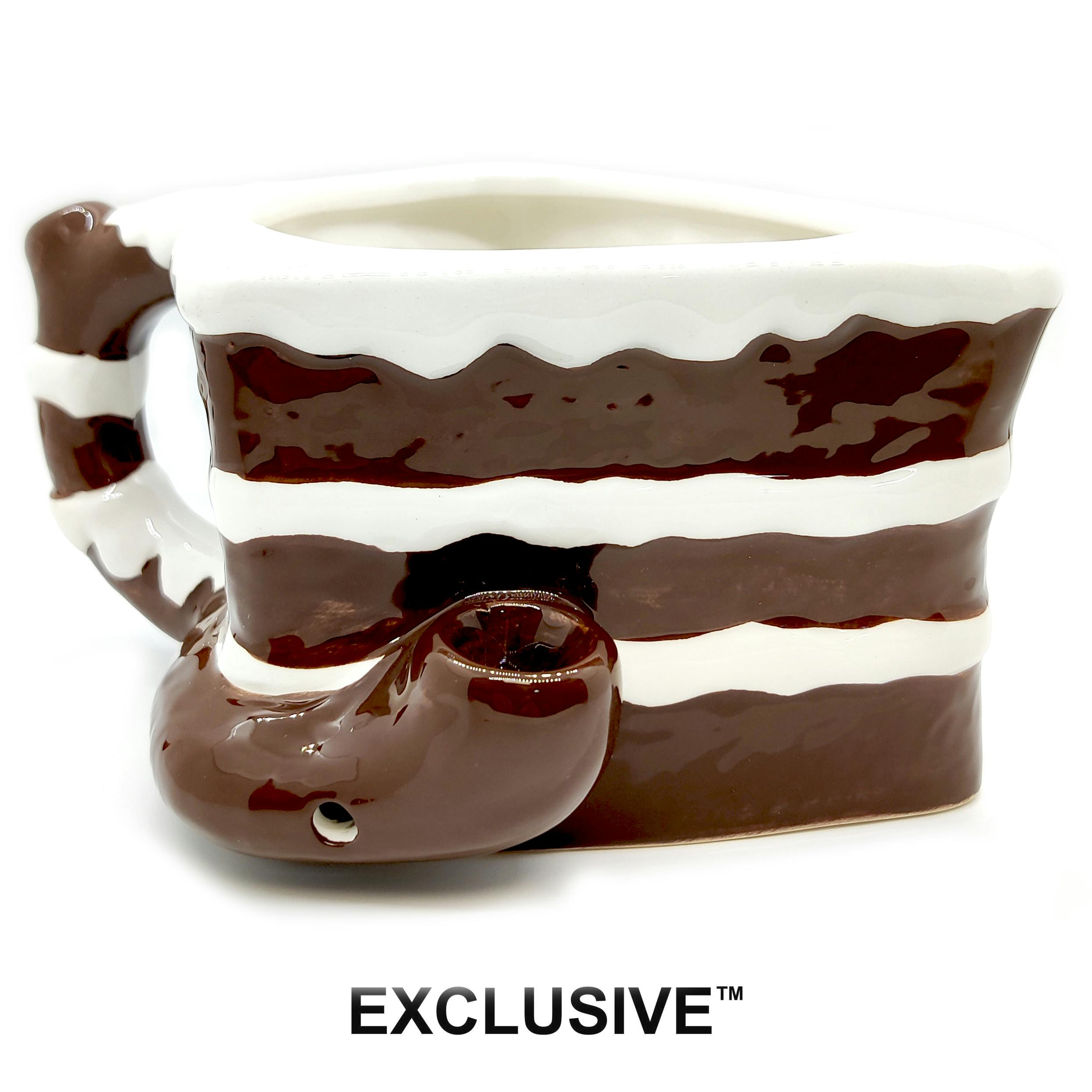 Ceramic Cake Mug Pipe