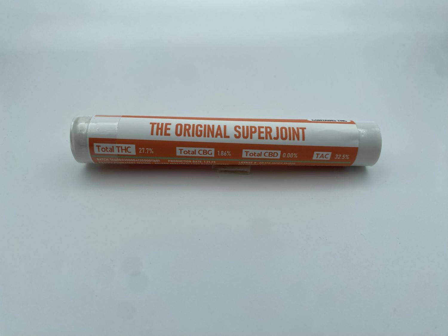 Thai ECSD x Kool Whip Hash Infused Preroll 0.75g