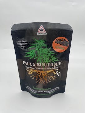 Tangerine Hash Rosin Gummies 200mg Sativa