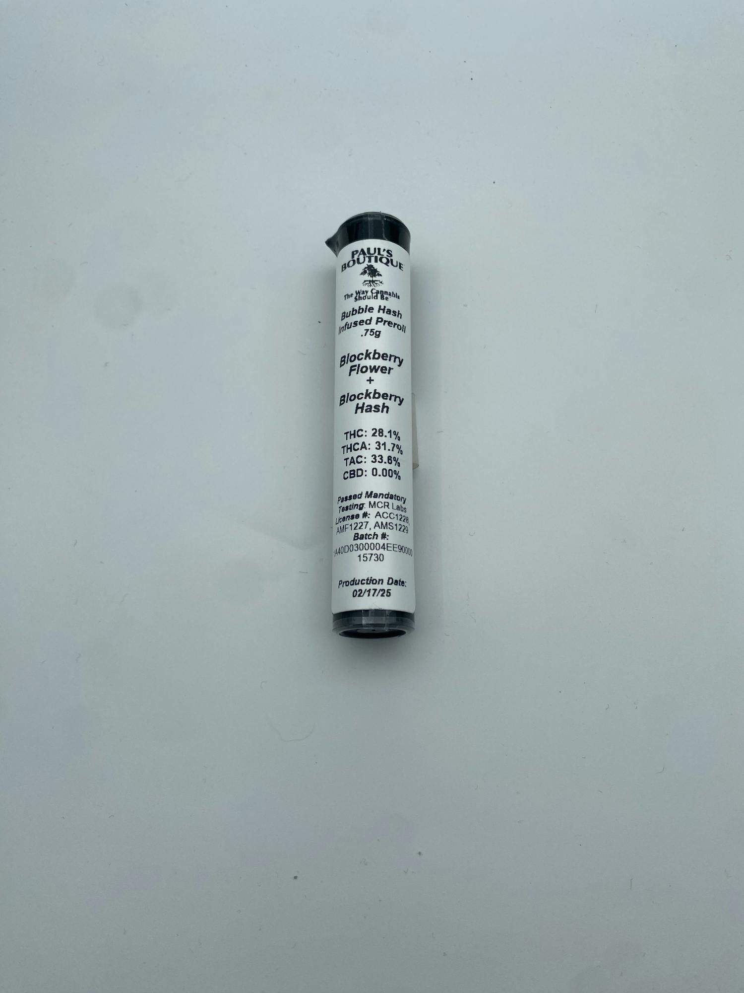 Kandy Rain x Straw-Trop Cherry Infused Preroll 0.75g