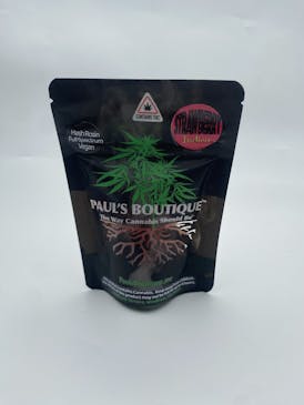 Strawberry Hash Rosin Gummies 200mg Indica