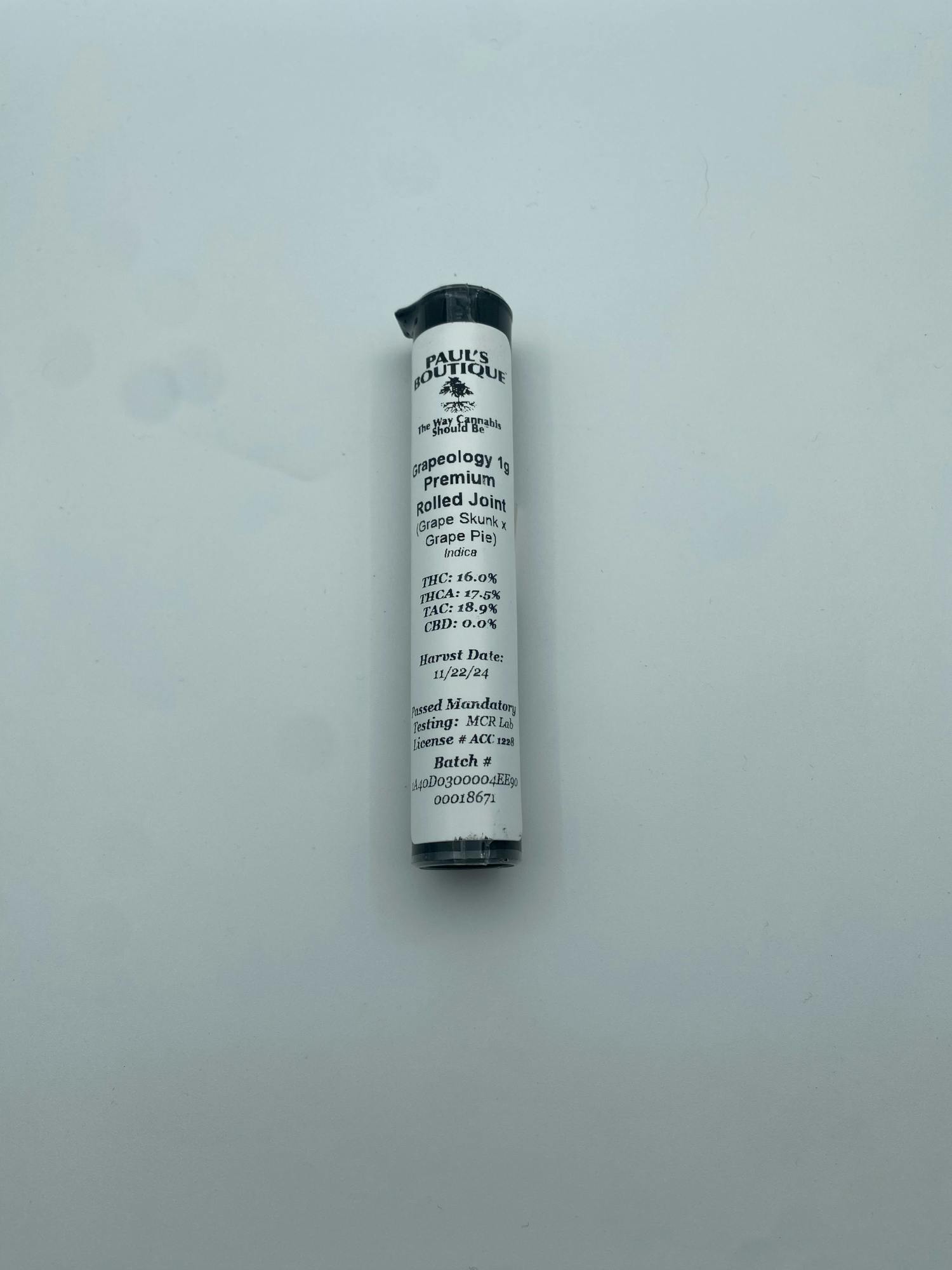 Black Garlic 1g Preroll