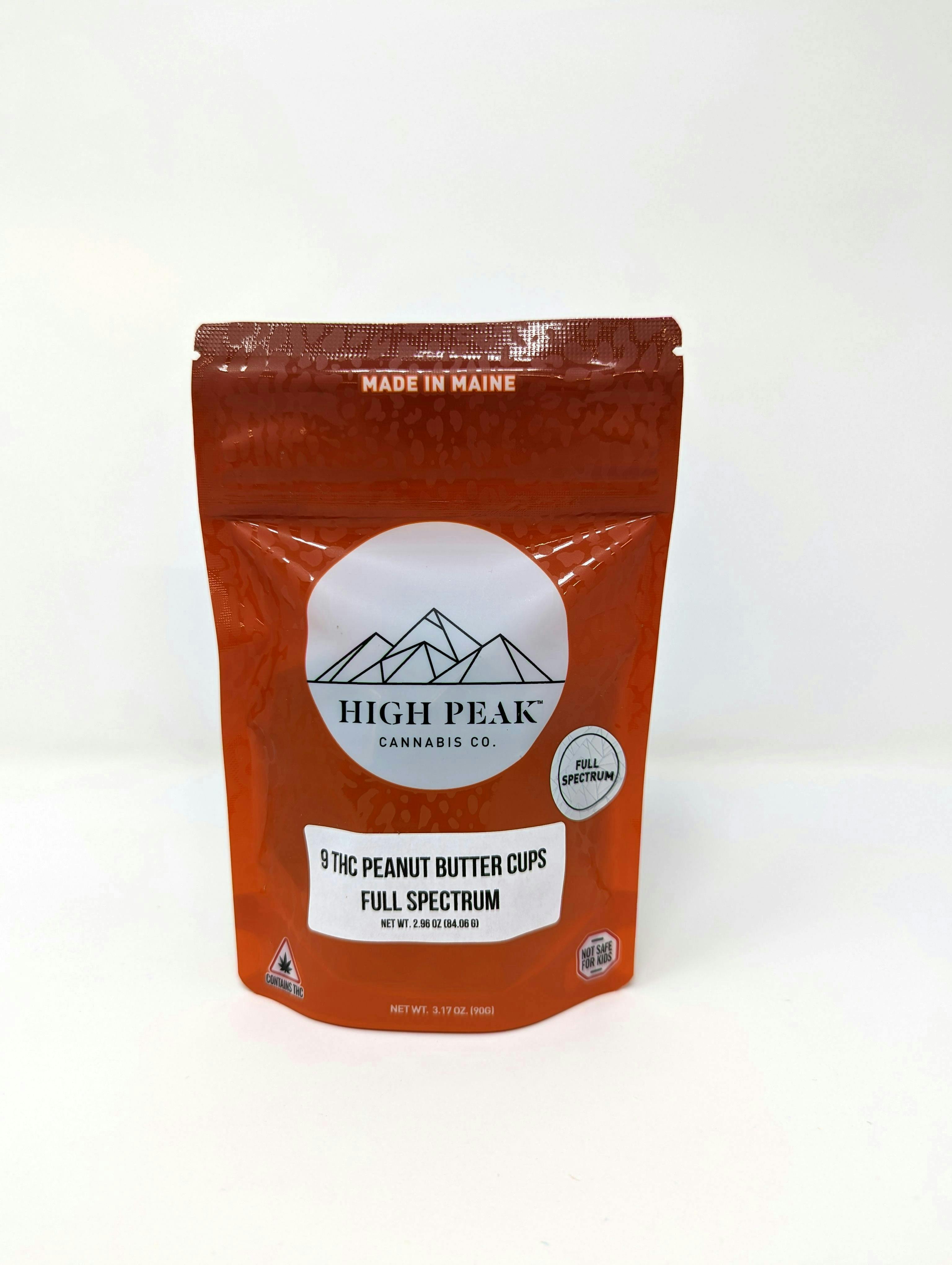 High Peak 110mg Hash Rosin Peanut Butter Cups