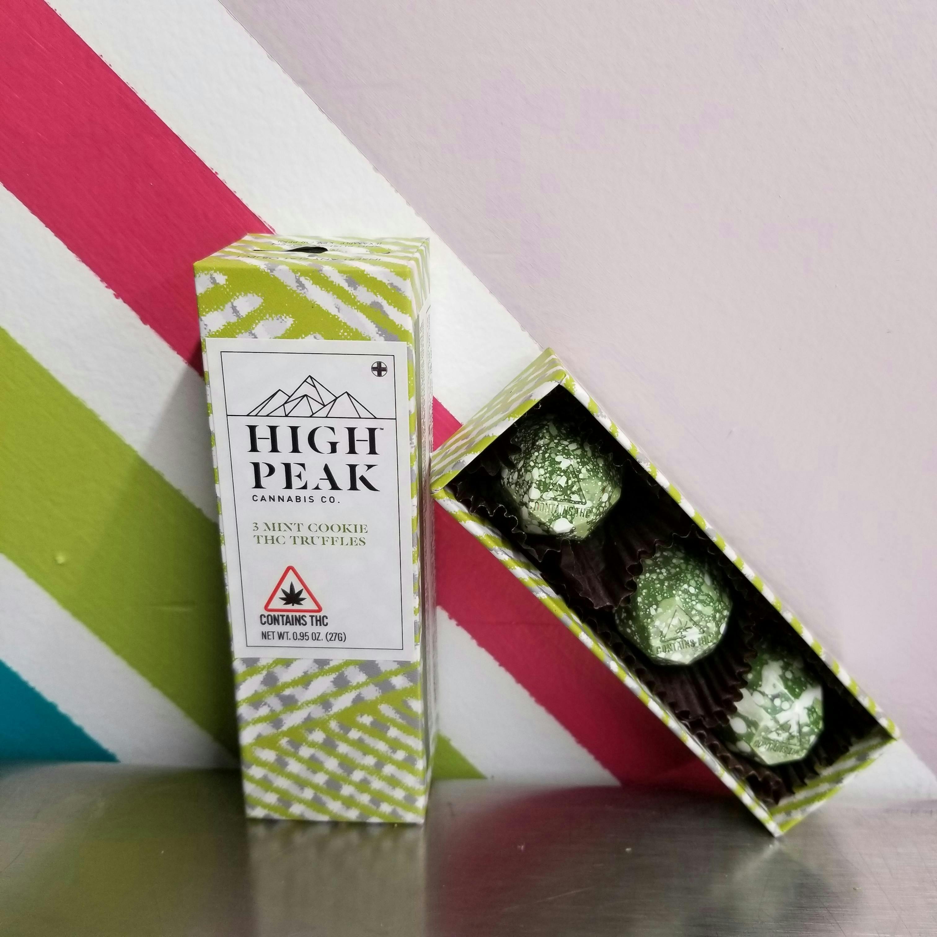 33mg High Peak Birthday Cake Hash Rosin Truffles