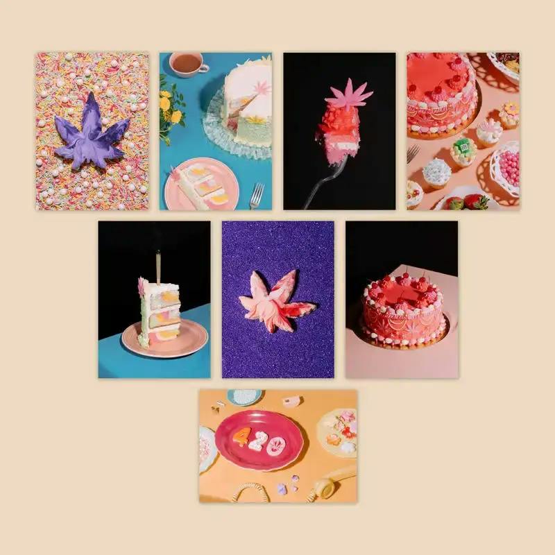 Fully Baked - Postcard Print Set (8 Pack)