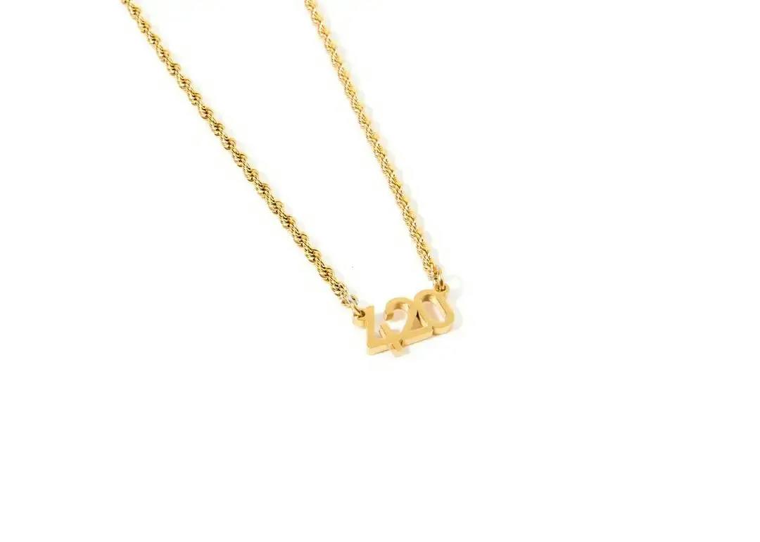 420 Gold Necklace