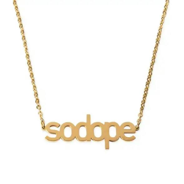So Dope Necklace - Gold