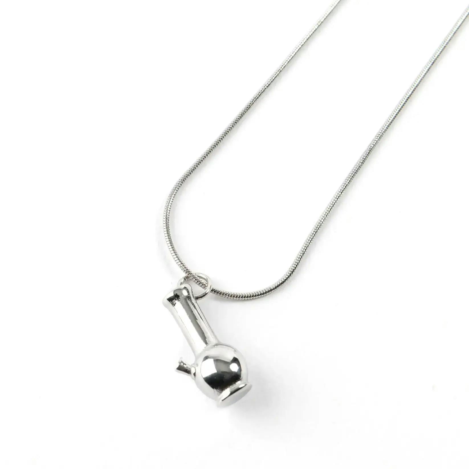 Bong Necklace - Silver