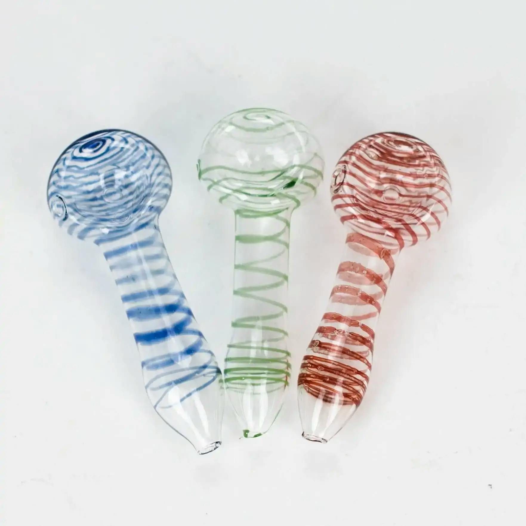 2" Glass Peanut Pipe