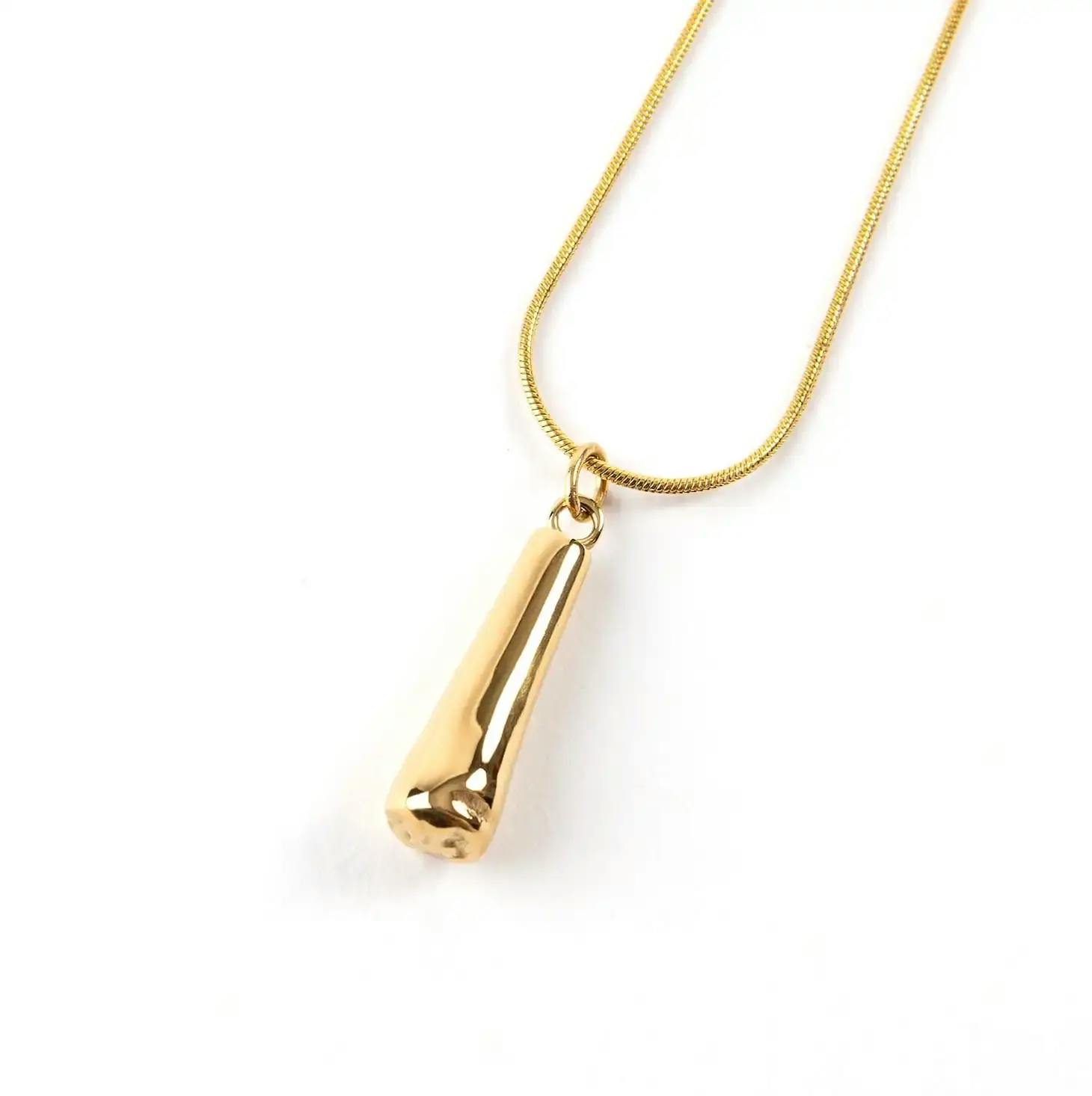 Roach Charm Necklace - Gold