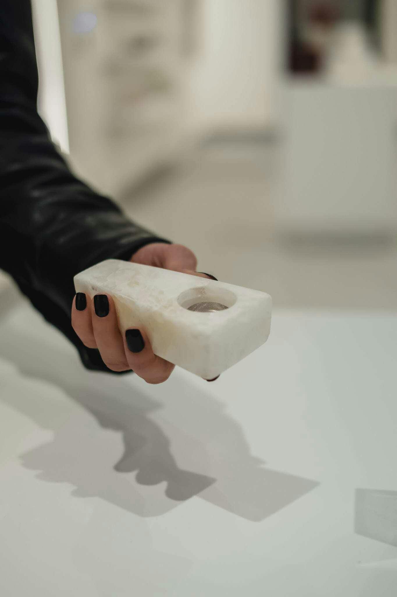 Alabaster Pipe