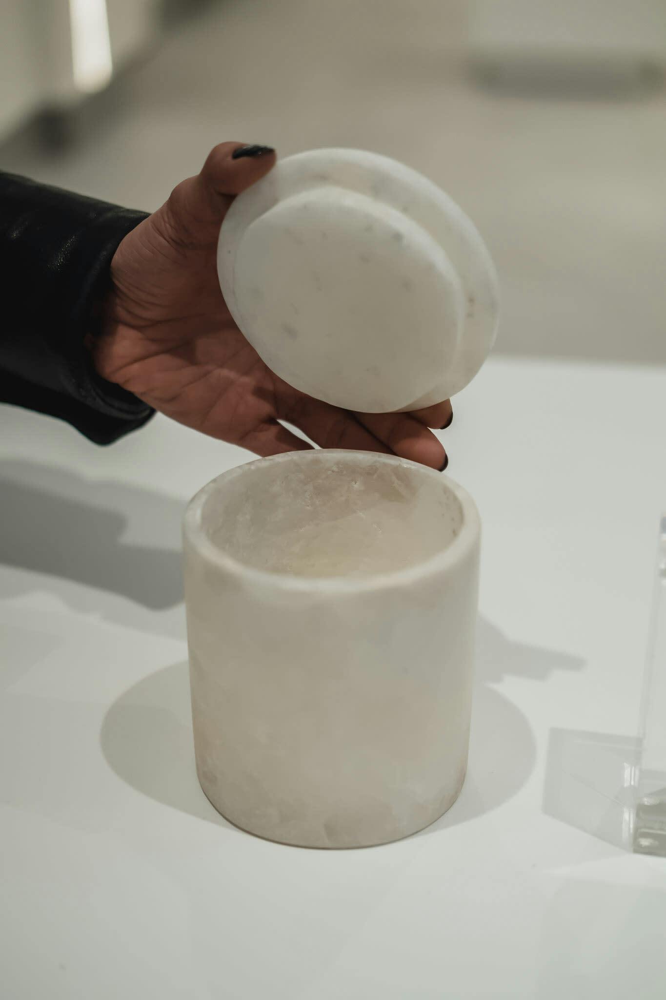 Alabaster Vertical Storage