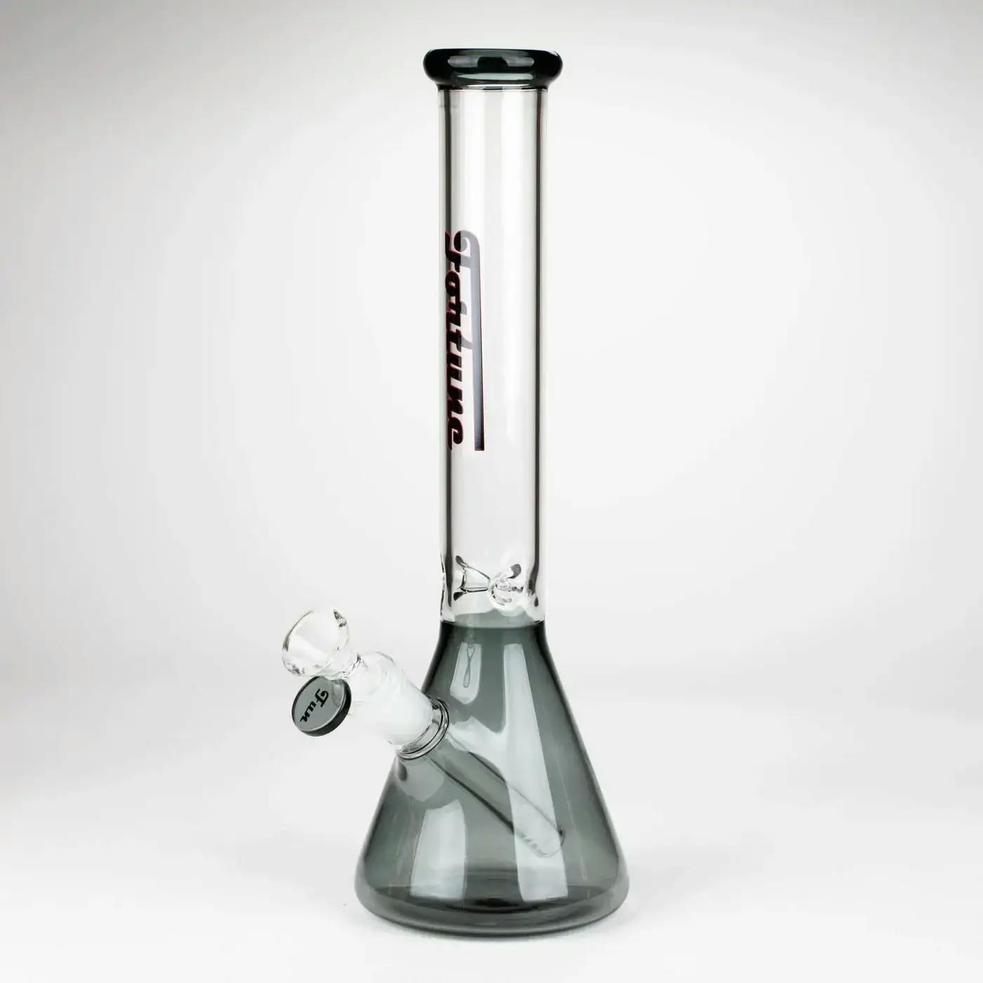 12" Black Beaker Bong