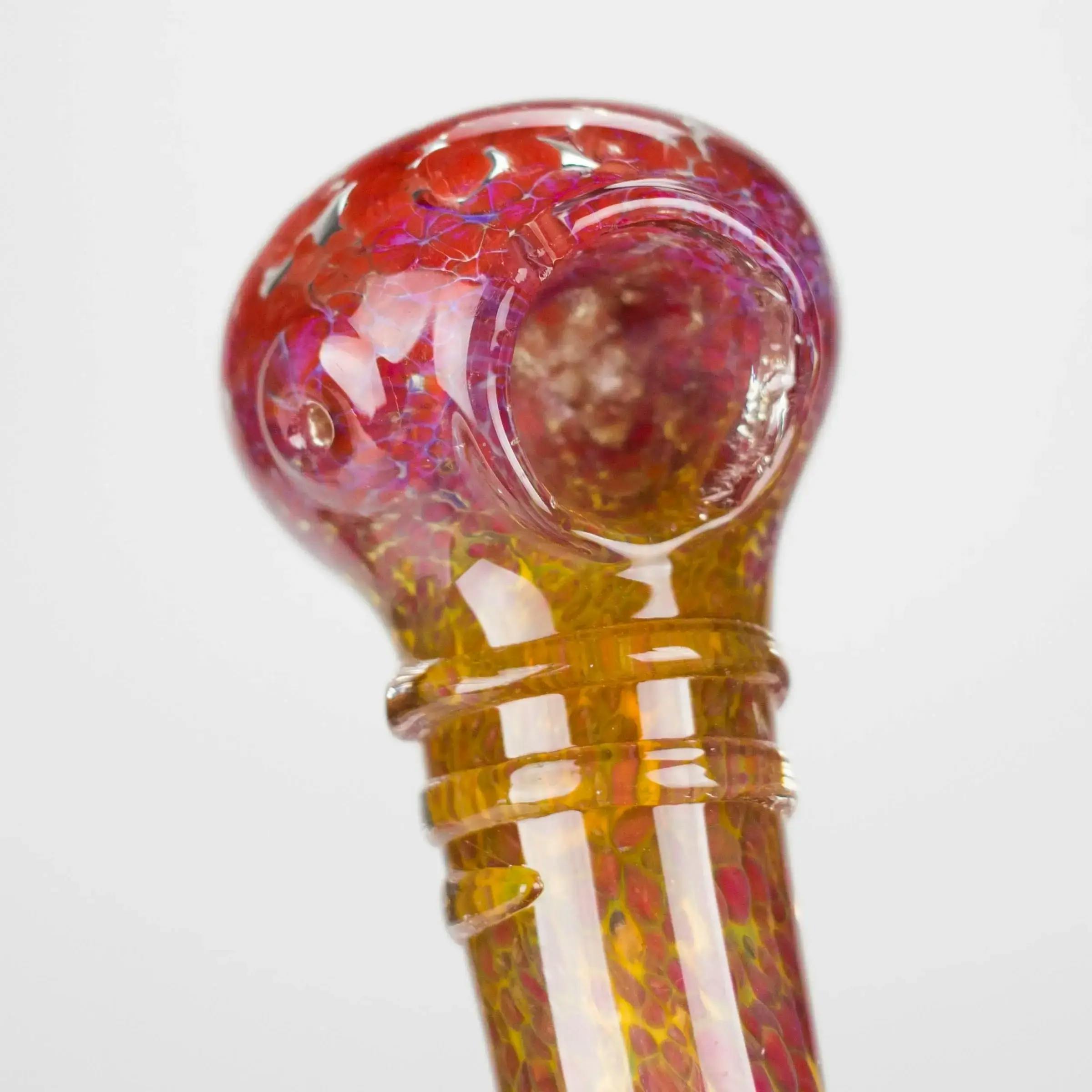 6" Heavy Fancy Glass Handpipe (2-Piece Set)