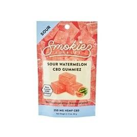 Sour Watermelon Gummies | 250mg | 10ct | 25mg/ea