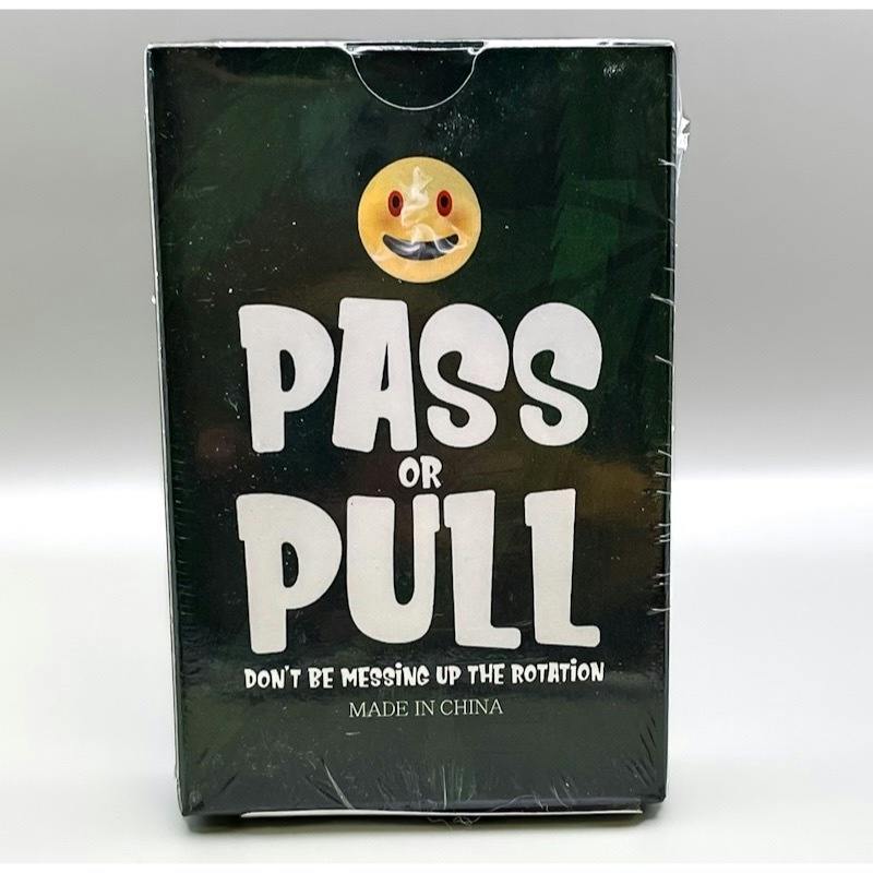 Pass or Pull Card Game- Trap Spelling Bee