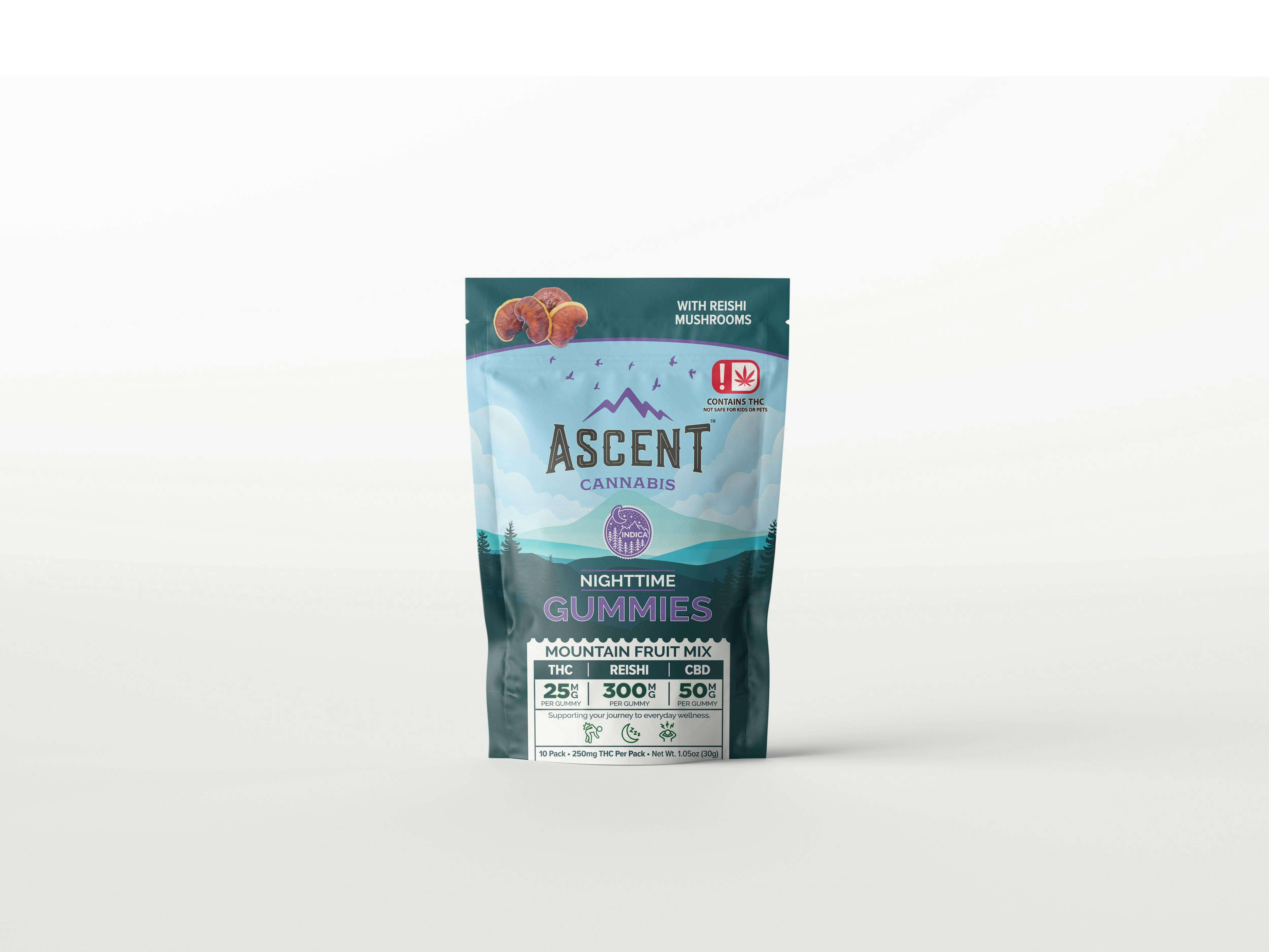 PM Mountain Fruit Mix (10mg:300mg:50mg) THC:Mushroom:CBD