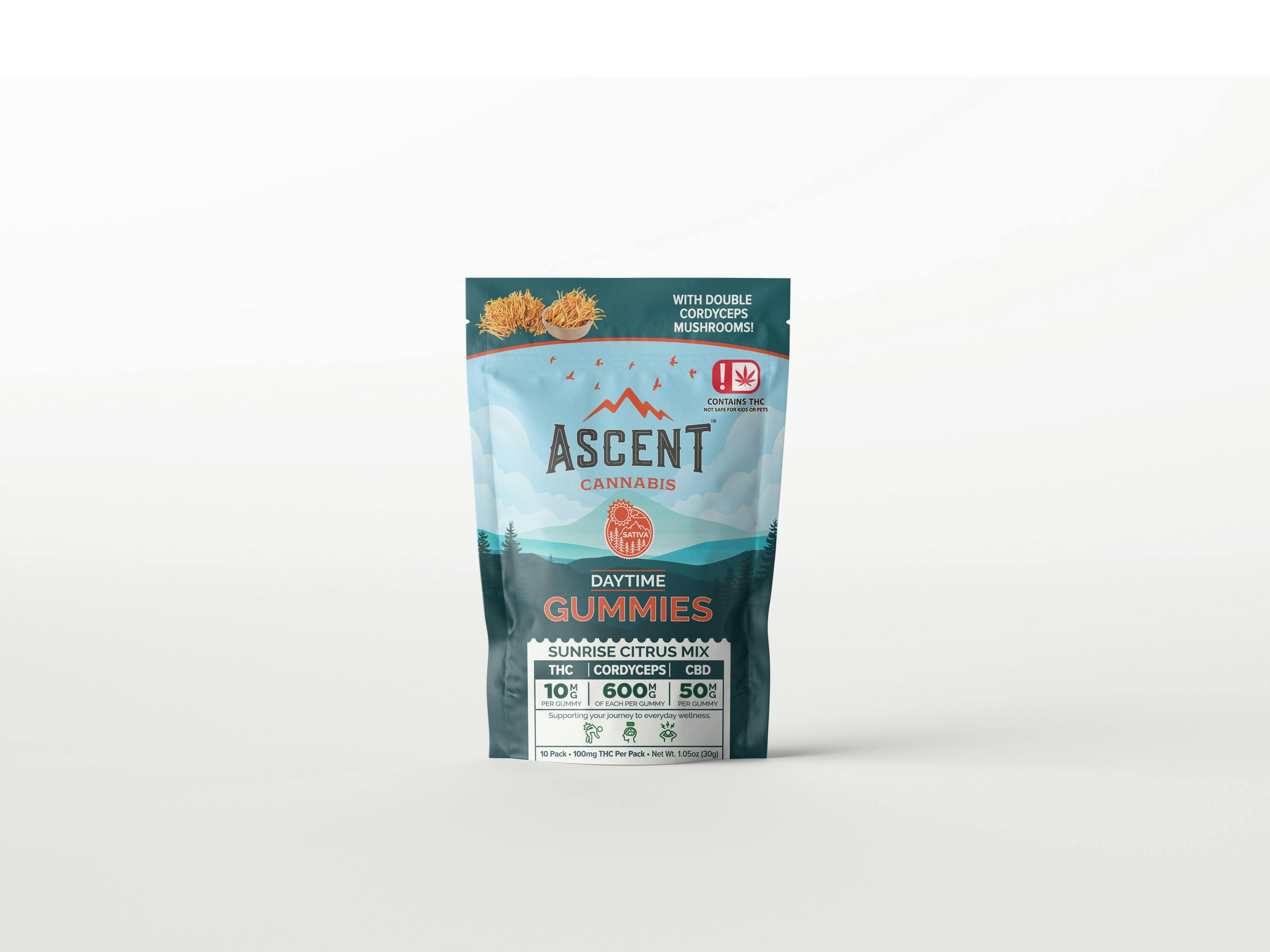 Preworkout Citrus Sunrise (25mg:600mg:50mg) THC:Mushroom:CBD