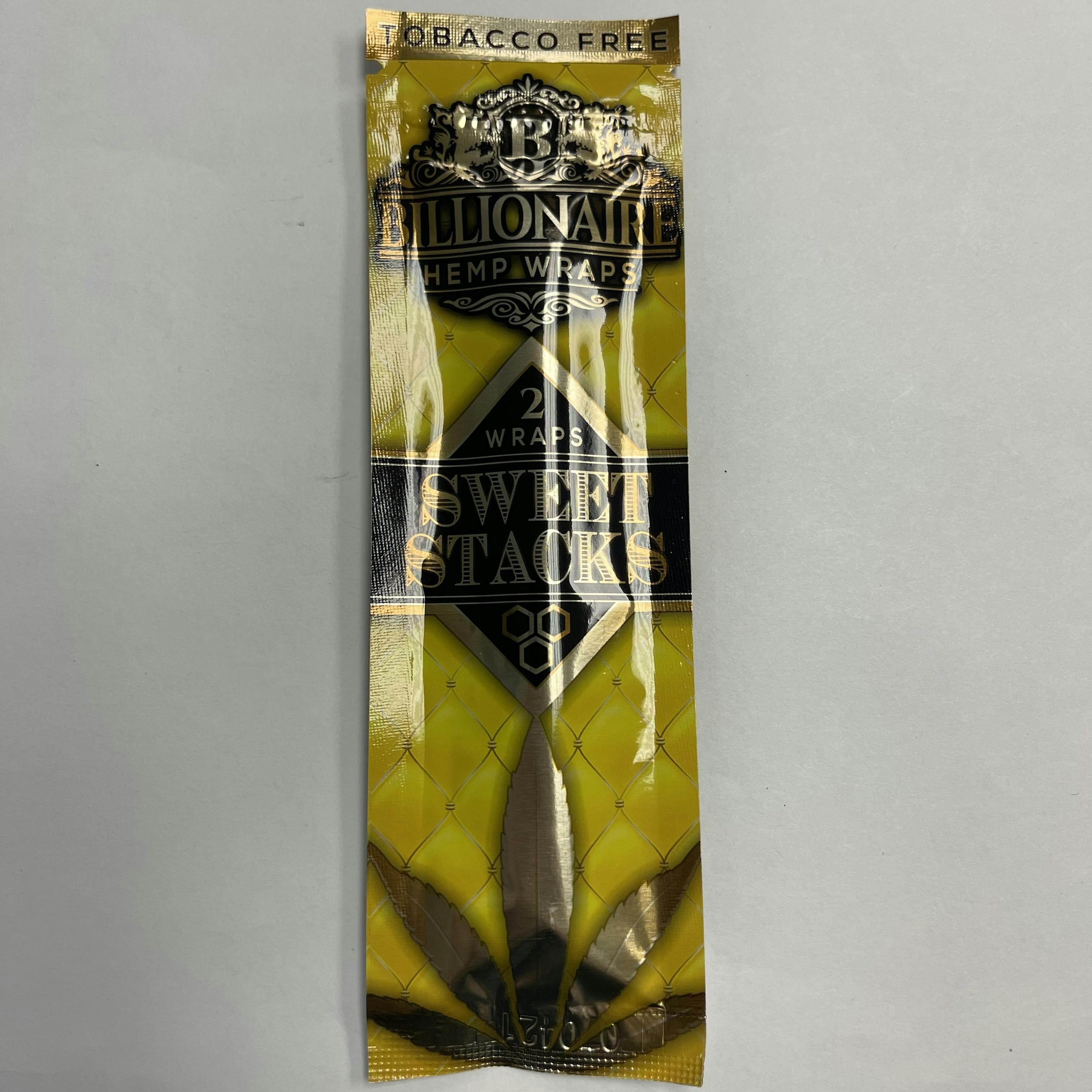 Billionaire Sweet Stacks Hemp Wraps (2pk)
