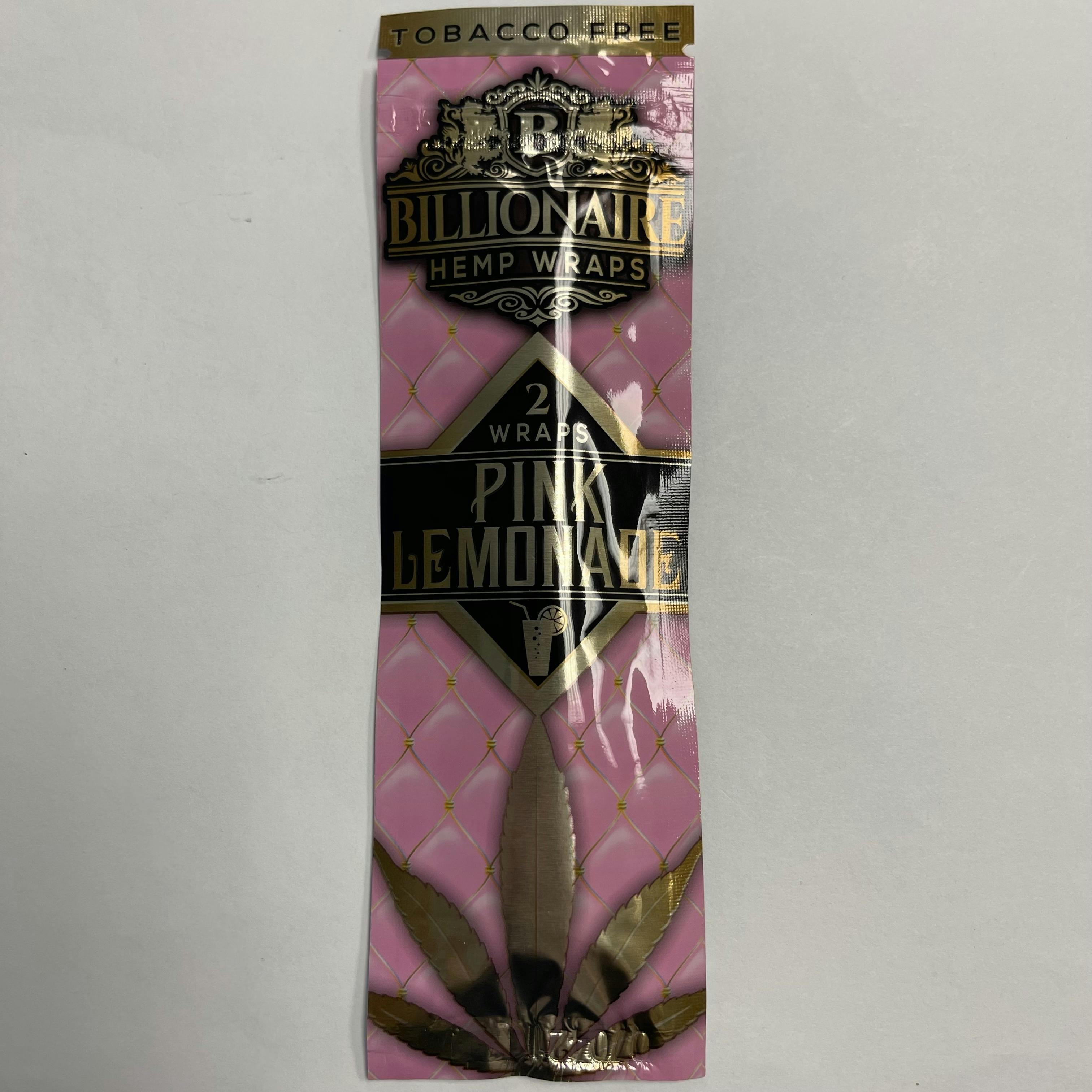 Billionaire Pink Lemonade Hemp Wraps (2pk)