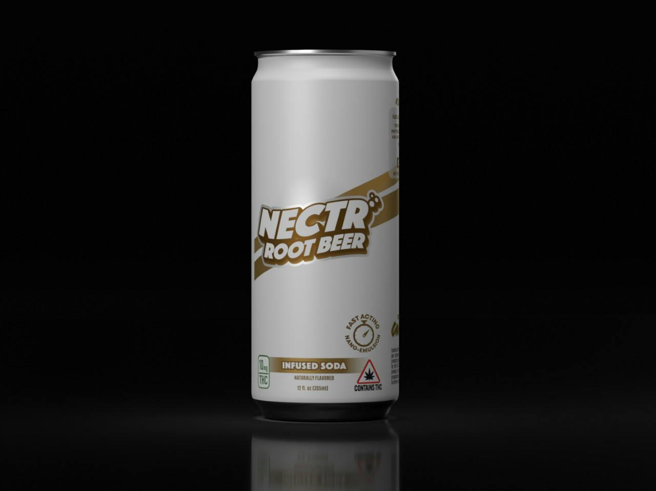 NECTR Root Beer at Cannabis Cured Recreational Weed Dispensary Thomaston