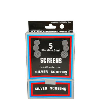 Pipe Screens Stainless Steel Wallet Pack - 5 Screens