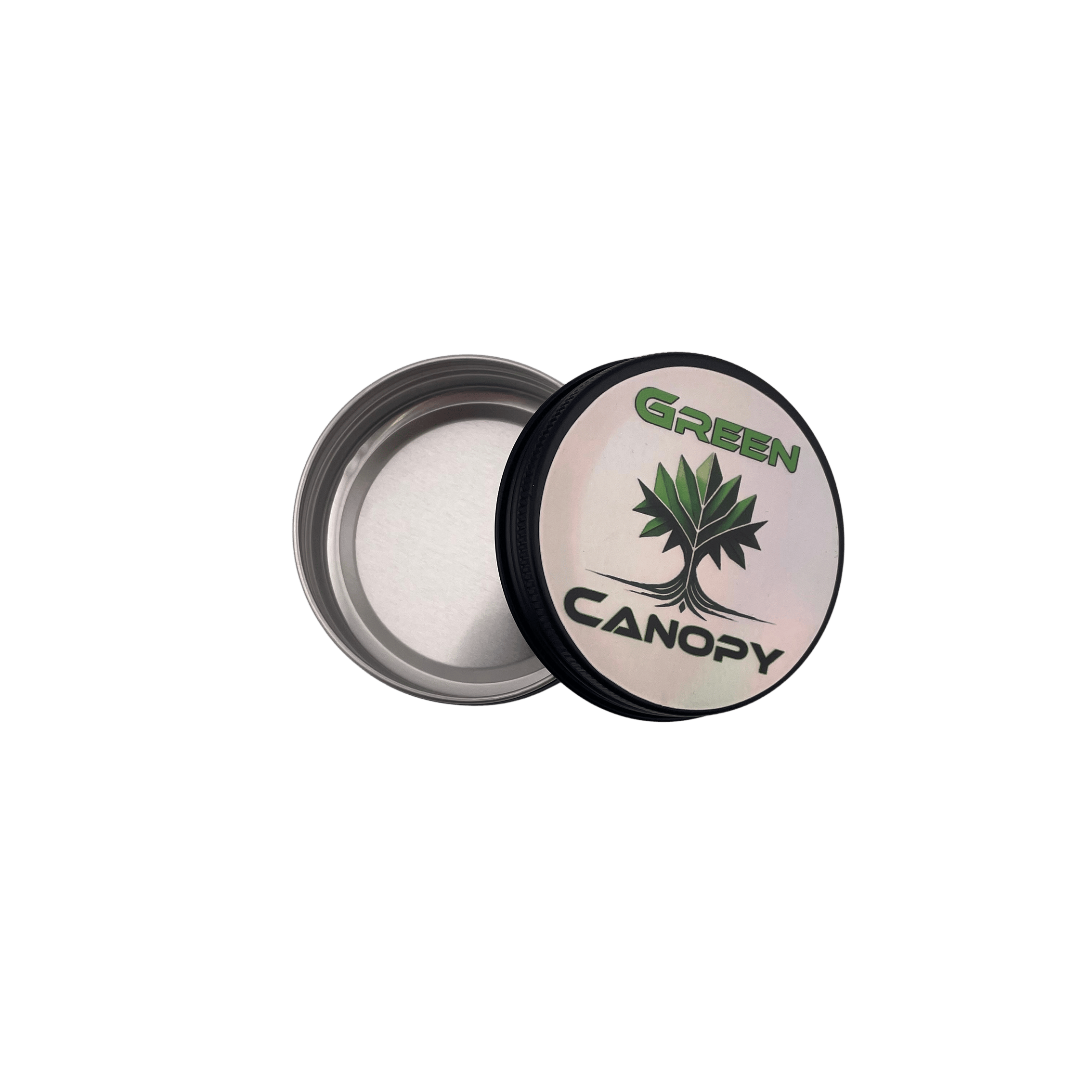 Storage Tin | Green Canopy Logo at Green Canopy Craft Dispensary