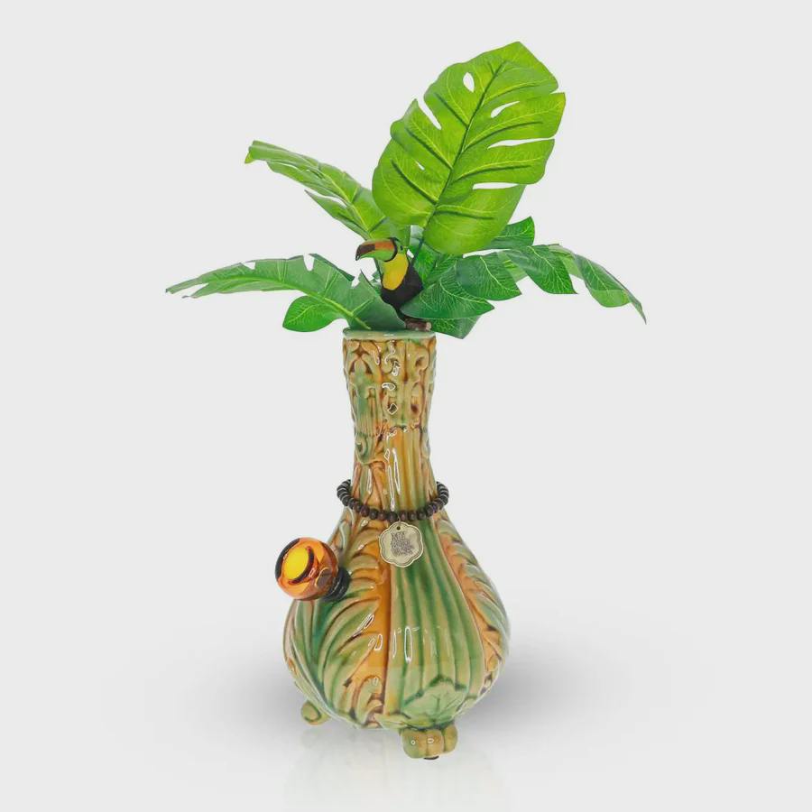 TocaCabana Bong | Green + Orange