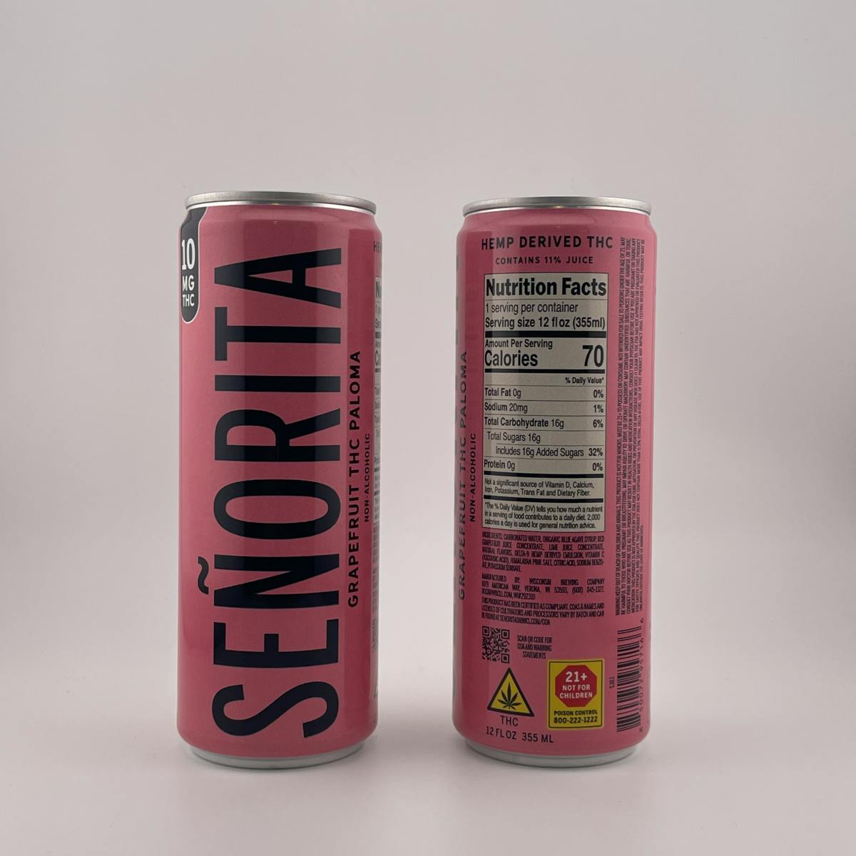 Grapefruit Paloma | THC Mocktail