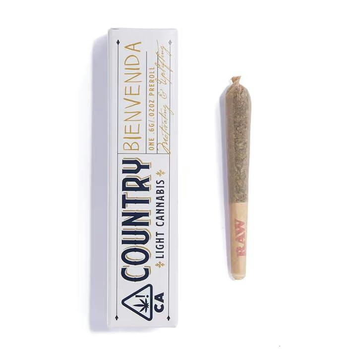 Country Cannabis - Bienvenida 1:3 CBD:THC | .6g Preroll