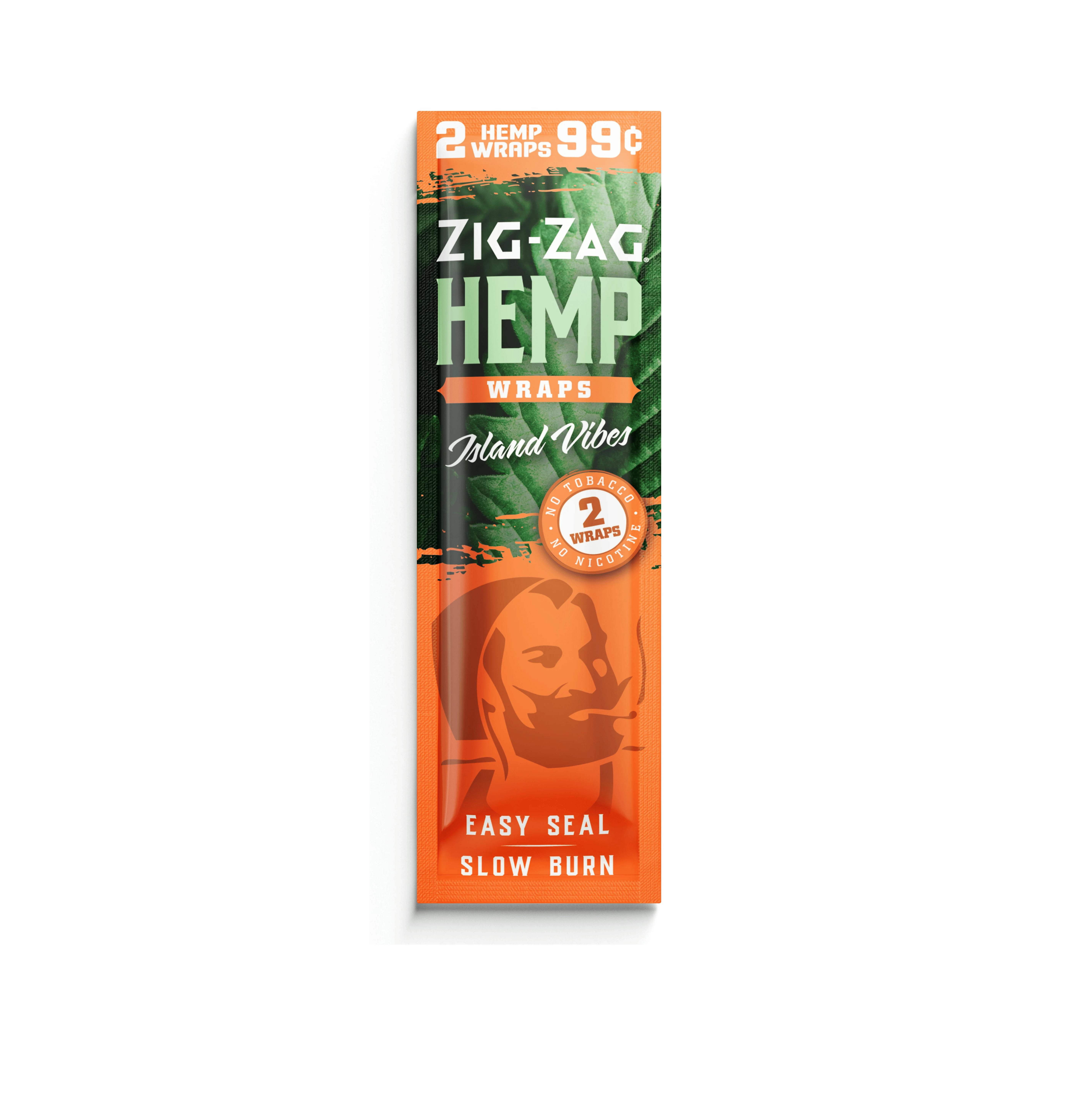 Zig Zag - Island Vibes | 2pk Hemp Wraps