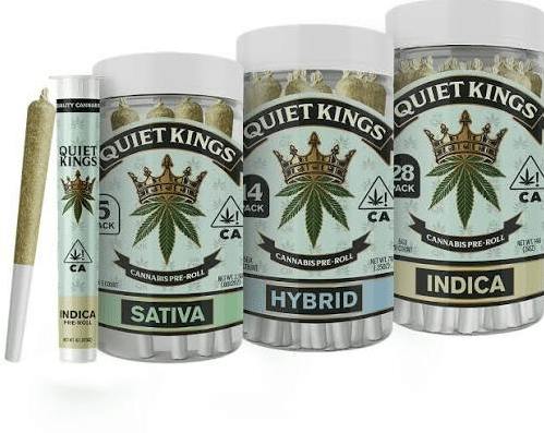 Quiet Kings - Blue Haze | 2.5g | 0.5g x 5pk Pre-roll Pack