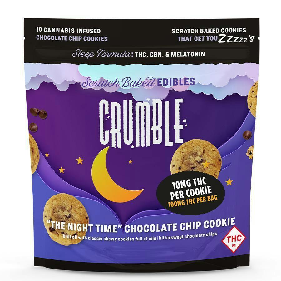 Crumble | Cookies | Chocolate Chip Night Time 100mg
