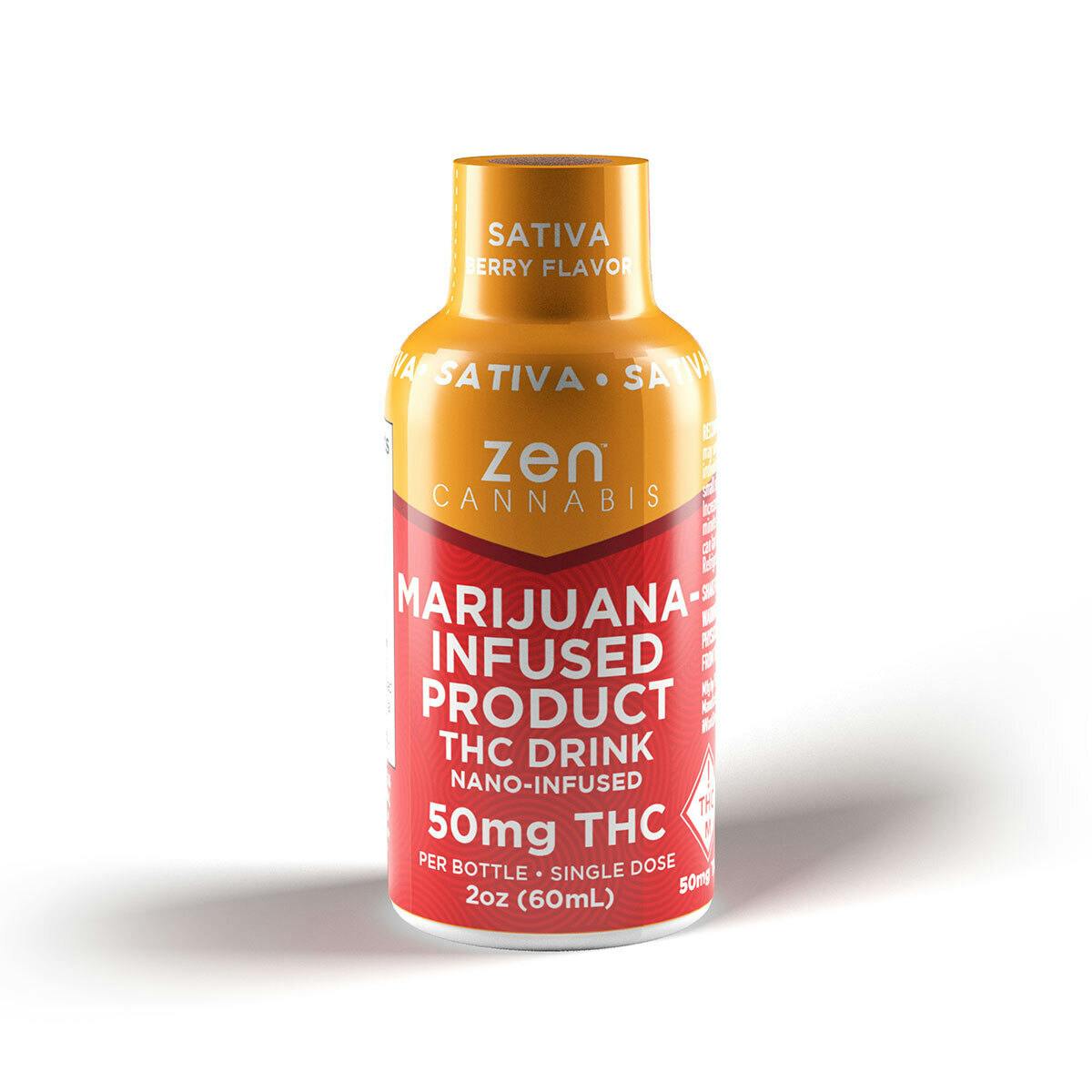 Zen | THC Shot | Sativa Berry 50mg