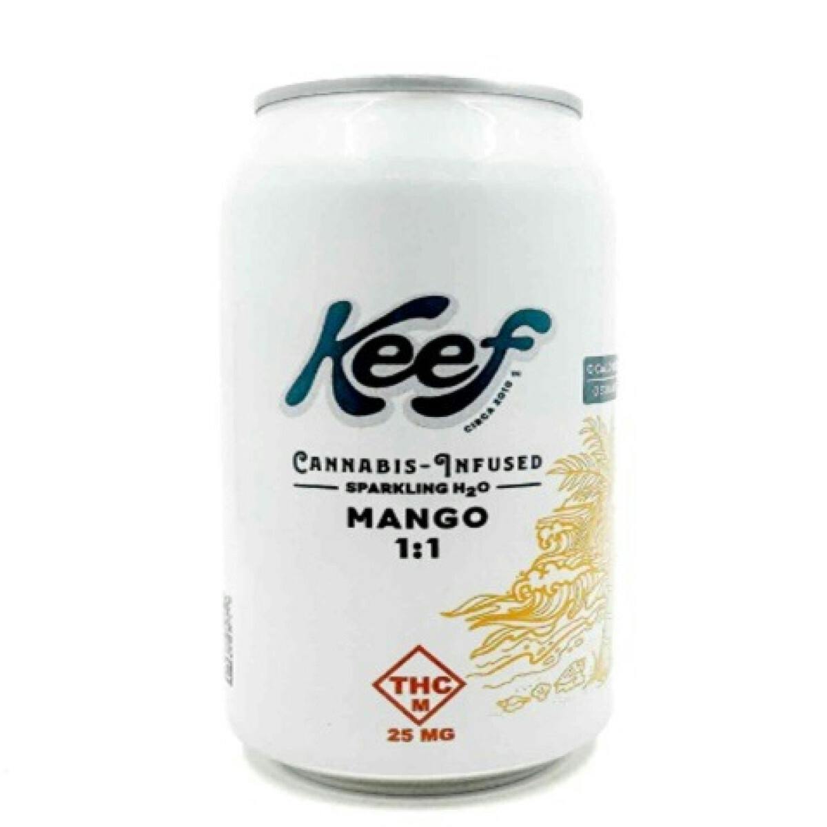 Keef | Sparkling H20 | Mango 1:1 25mg